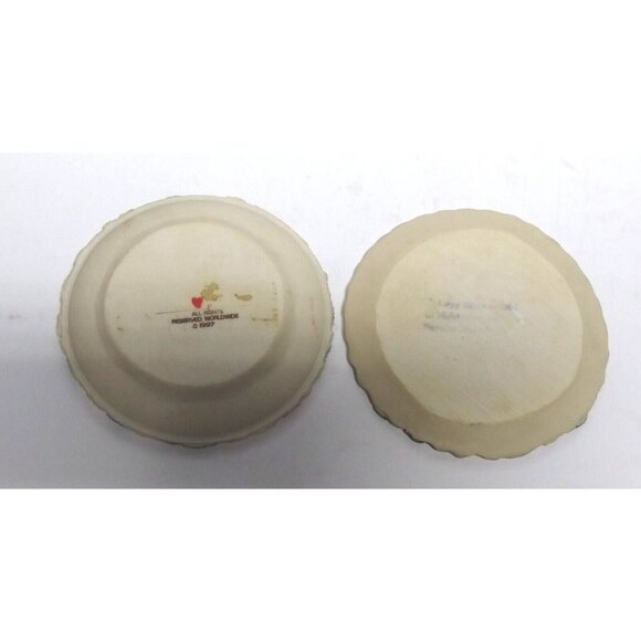 Hummingbird Plates 2 decorative Collector VTG 1997 Popular Imports 3D EUC - Picture 7 of 14